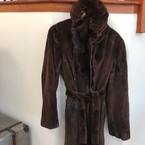 Mahogany 40” natural mink sz 36 Finland excellent